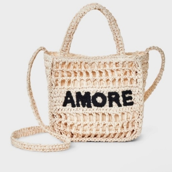 Universal Thread Handbags - Universal Thread Amore Crochet Tote